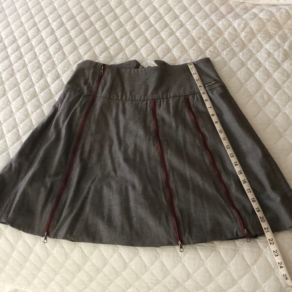 Matilda Jane Soft Brown Tweed Skirt (Small) - Picture 8 of 8